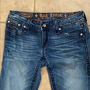 Rock Revival Gina Skinny Jeans, size 28